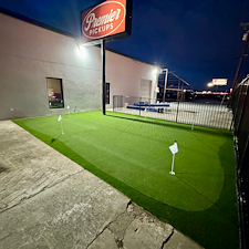 Commercial-Putting-Green-Installation-for-Dealership-in-Lewisville-TX 3
